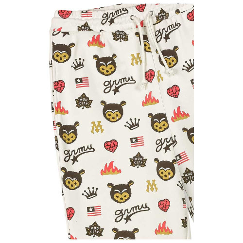 Grimey Unisex παντελόνι φόρμας Mud'S The Residence Bear Sweatpants